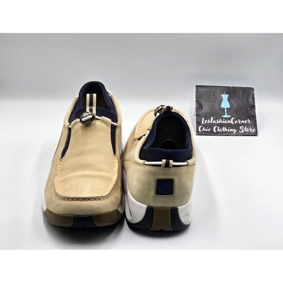 Cole Haan Air Men's Beige Nubuck Moc Toe Casual Slip-On Loafers Size 13 3028 - Picture 8 of 15